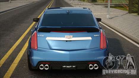 Cadillac CTS-V Blue Version для GTA San Andreas