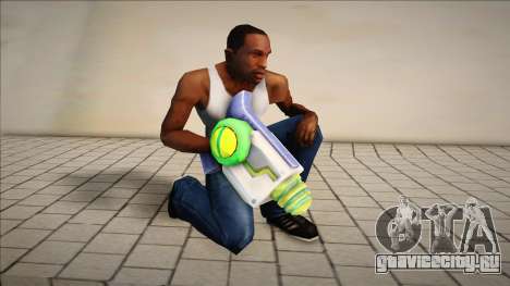 Beam Gun Green для GTA San Andreas