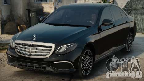 Mercedes-Benz E200 Black для GTA San Andreas