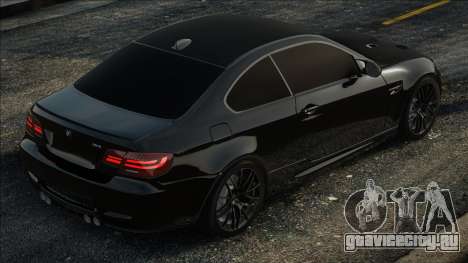 BMW M3 E92 Black для GTA San Andreas