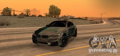 BMW M4 F82 Lit Energy для GTA San Andreas