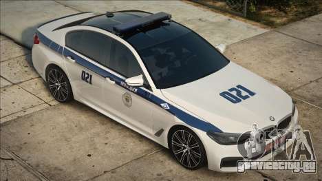 BMW G30 МІЛІЦЫЯ для GTA San Andreas