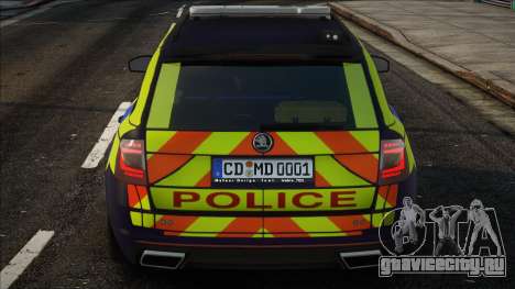 Skoda Octavia VRS Police для GTA San Andreas