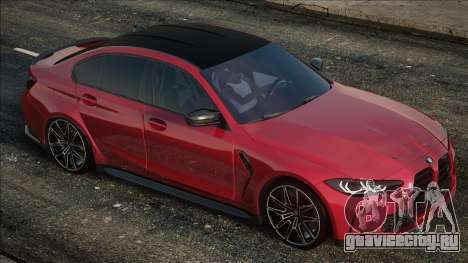 BMW M3 Competition g80 2021 Red для GTA San Andreas