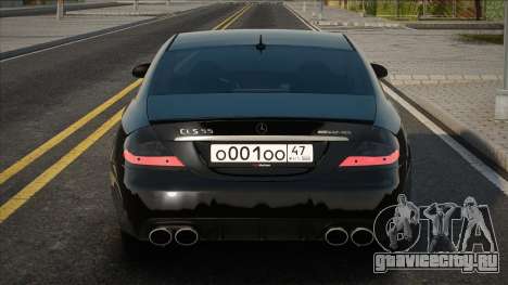 Mercedes-Benz CLS55 AMG Black для GTA San Andreas