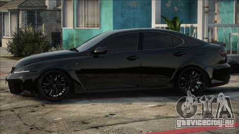 Lexus IS-F Black для GTA San Andreas