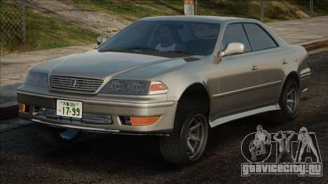 Toyota Mark II Tourer Silver для GTA San Andreas