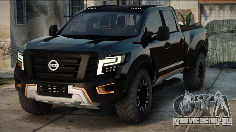 Nissan Titan 2017 Black для GTA San Andreas