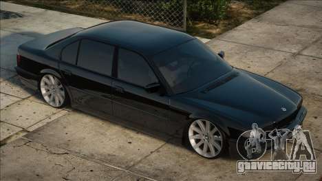 BMW E38 Черная в стоке для GTA San Andreas