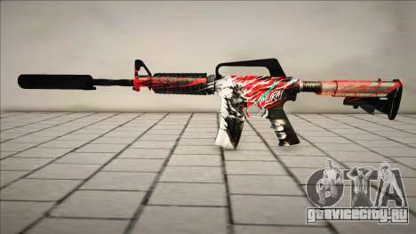 M4A1 Samurai Remake для GTA San Andreas