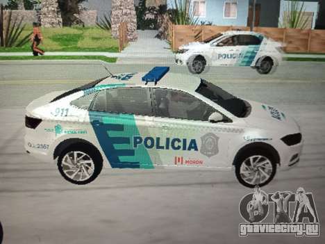 Volkswagen Virtus Policia PBA для GTA San Andreas