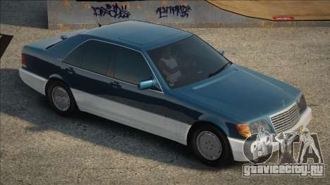 Mercedes-Benz W140 600SE Dorest для GTA San Andreas