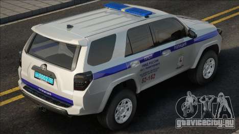 Toyota Land Cruiser Polic для GTA San Andreas