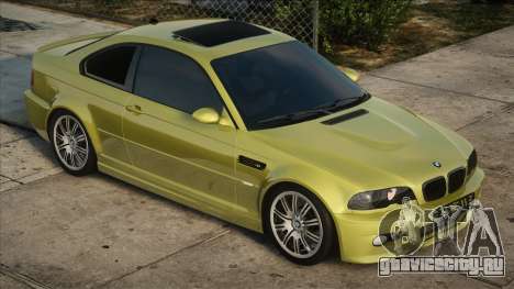 BMW M3 E46 Yellow для GTA San Andreas