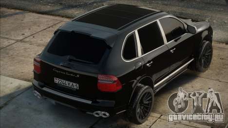 Porsche Cayenne Turbo S Black для GTA San Andreas