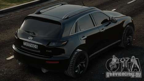 Infiniti FX45 Blek для GTA San Andreas