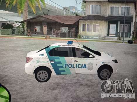 Renault Logan Police для GTA San Andreas