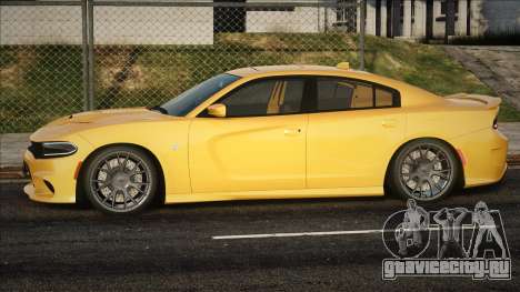 Dodge Charger SRT Hellcat 15 Yellow для GTA San Andreas