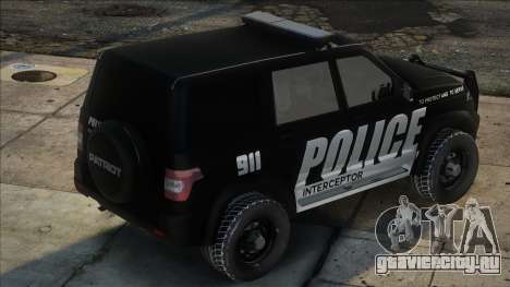 Uaz Patriot Police для GTA San Andreas