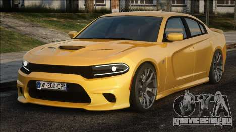 Dodge Charger SRT Hellcat 15 Yellow для GTA San Andreas