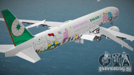 EVA Air Boeing 777-36NER B-16722 Hello Kitty Shi для GTA San Andreas