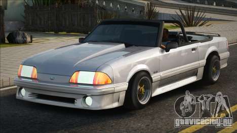 1987 Ford Mustang GT 5.0 Convertible для GTA San Andreas