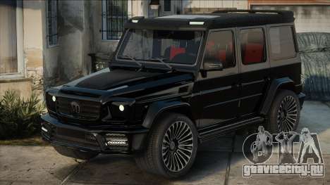 Mercedes-Benz G65 Gronos Mansory Blek для GTA San Andreas