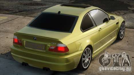 BMW M3 E46 Yellow для GTA San Andreas