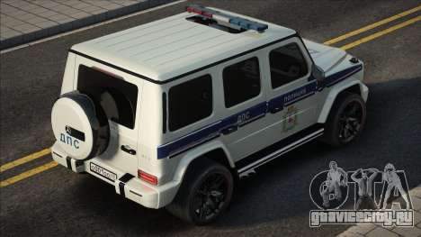 Mercedes-Benz G63 AMG Полиция для GTA San Andreas