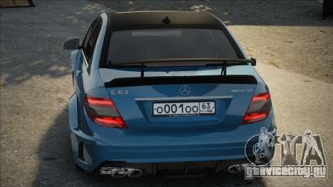 Mercedes-Benz C63 AMG Riot для GTA San Andreas