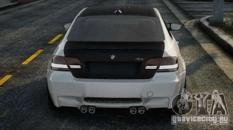 BMW M3 E92 White-Black для GTA San Andreas