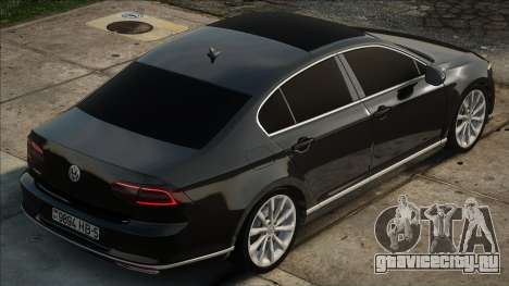 Volkswagen Passat B8 Black для GTA San Andreas