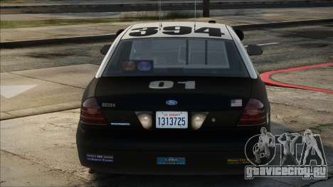 LAPD 2011 Ford Crown Victoria Slicktop для GTA San Andreas