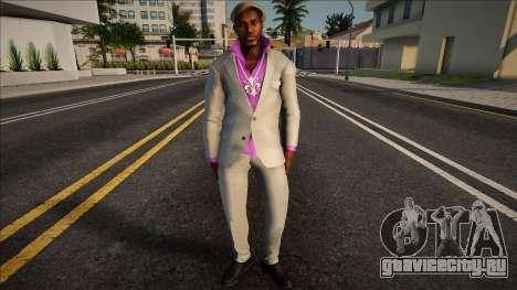 Pierce Washington from Saints Row 3 Remastered для GTA San Andreas