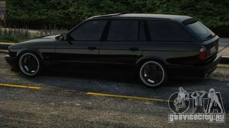 BMW e34 525i Touring 1996 Black для GTA San Andreas