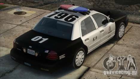 LAPD 2011 Ford Crown Victoria K-9 для GTA San Andreas