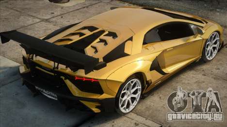 Lamborghini Aventador LP700-4 Yellow Stock для GTA San Andreas