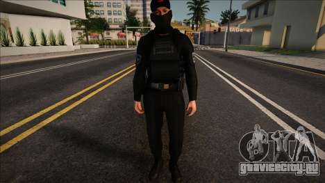 Полицейский в форме для GTA San Andreas