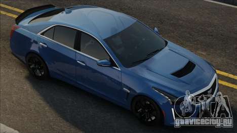 Cadillac CTS-V Blue Version для GTA San Andreas