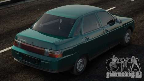 Lada 110 Stock Green для GTA San Andreas