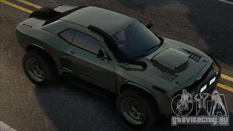 2010 Dodge Challenger SRT Military для GTA San Andreas