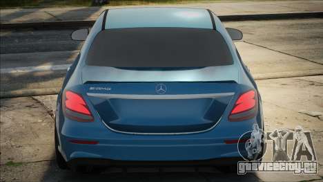 Mercedes-Benz E63 w213 BLUE для GTA San Andreas