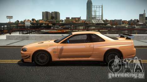 Nissan Skyline R34 Gijo для GTA 4