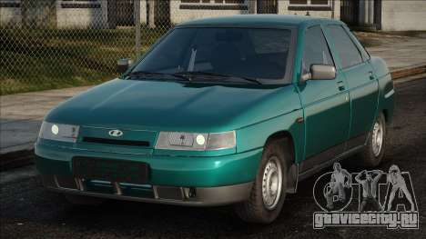 Lada 110 Stock Green для GTA San Andreas