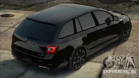 Skoda Octavia RS Black для GTA San Andreas