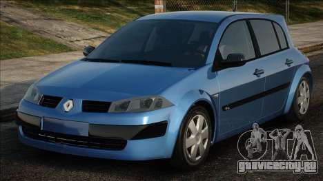 Renault Megane 2002 Blue для GTA San Andreas