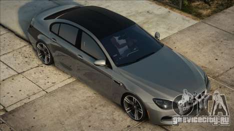 BMW M6 Gran Coupe Silver для GTA San Andreas