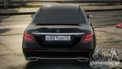 Mercedes - Benz E200 Black для GTA San Andreas