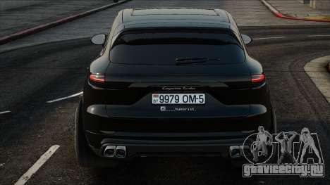 Porsche Cayenne Turbo Black для GTA San Andreas