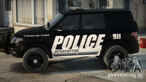 Uaz Patriot Police для GTA San Andreas